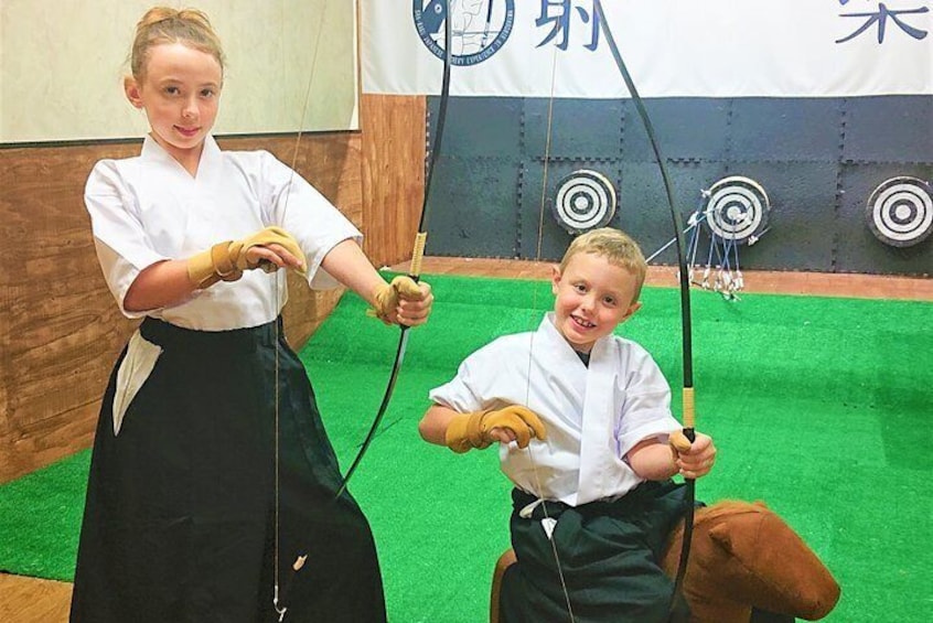 Japanese traditional archery experience Unlimited shooting