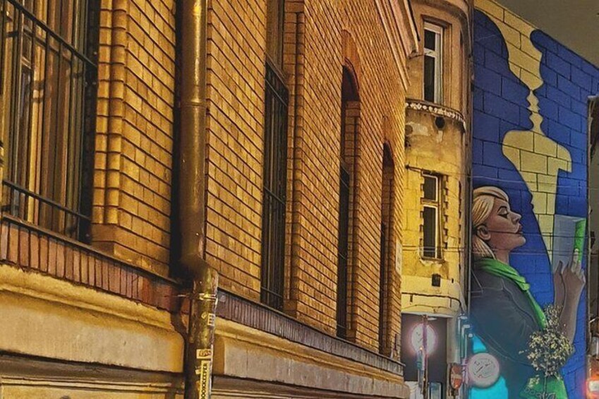 Nightlife and street art