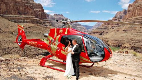 Grand Canyon Wedding & Helicopter Wedding