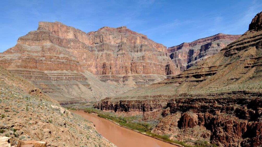 The Colorado river in the Grand Canyon