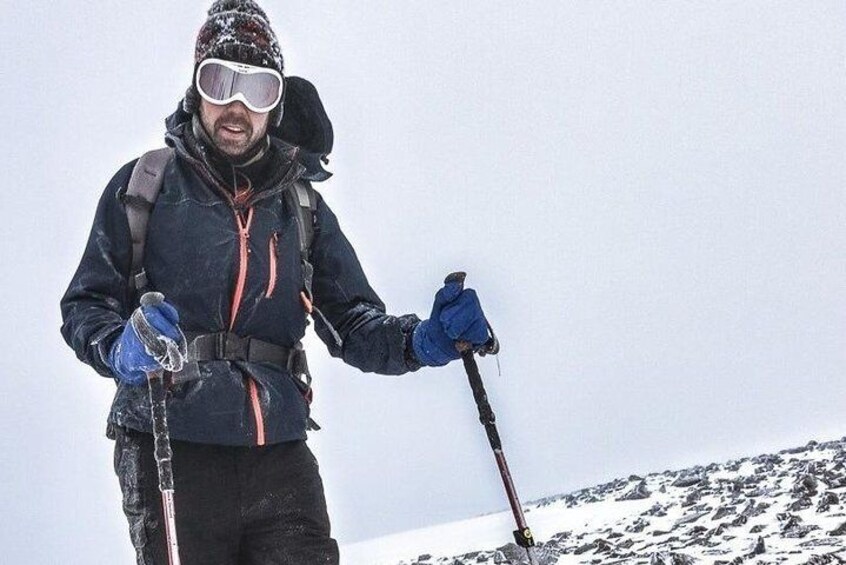 Winter Mountaineering Skills, become confident with ice axe and crampons