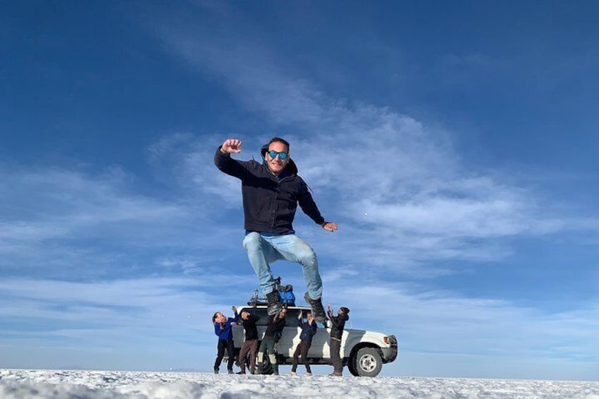 Uyuni Saltflat from San Pedro de Atacama