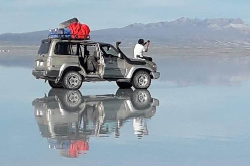 Uyuni Saltflat from San Pedro de Atacama