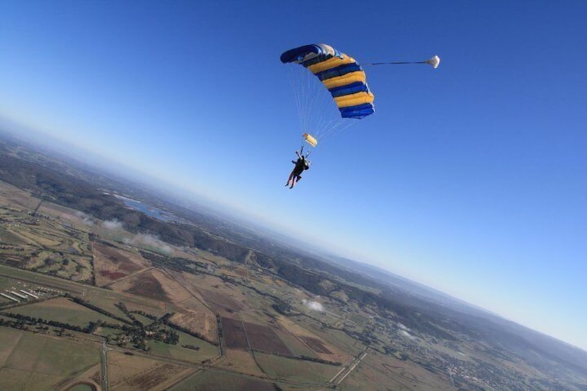 Skydive over Yarra Valley