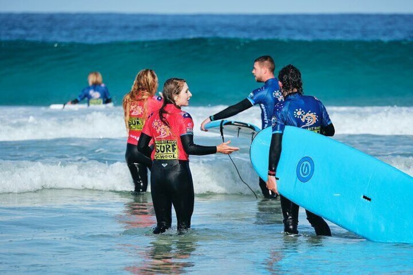 Margaret River Group Surfing Lesson