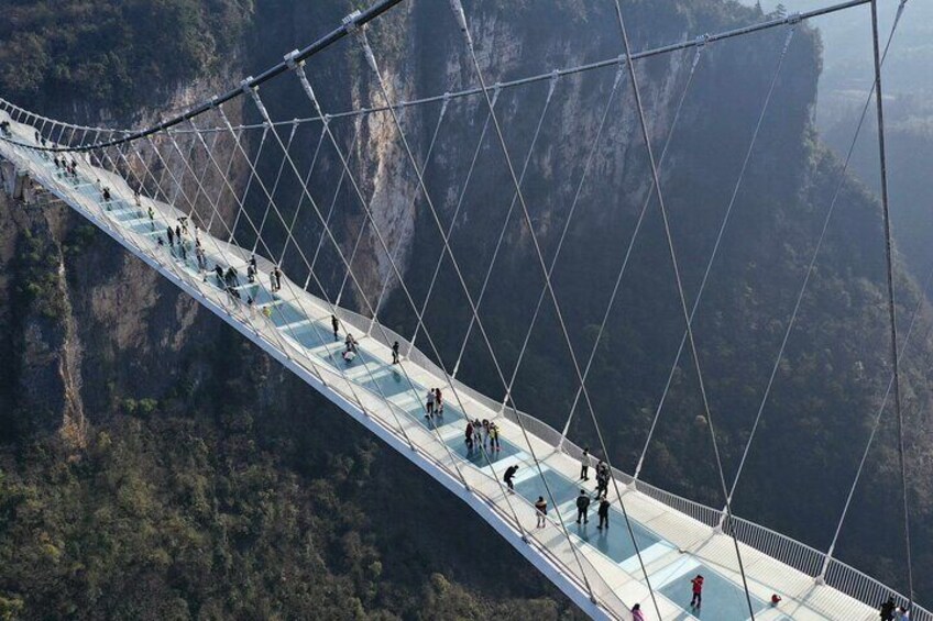 One Day Zhangjiajie Tour to Avatar Mountain and Glass Bridge