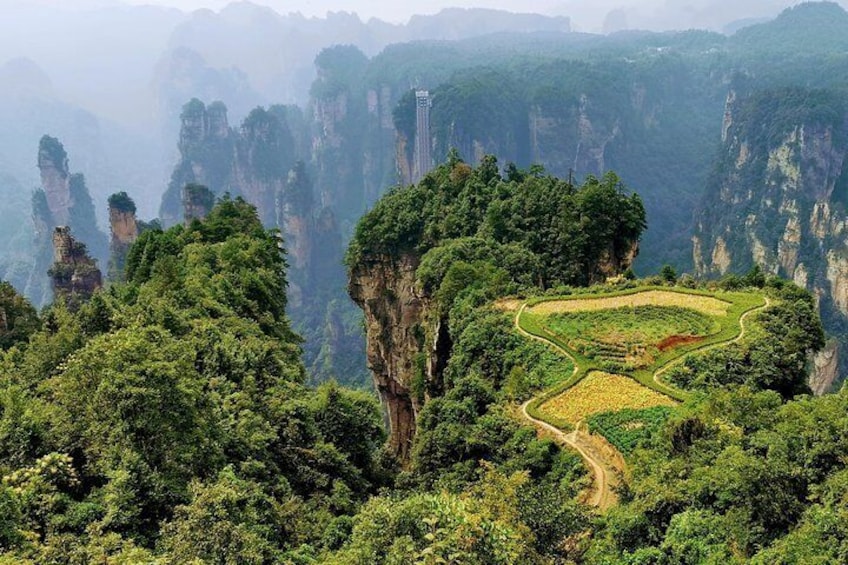 Sky Garden in Zhangjiajie National Forest Park