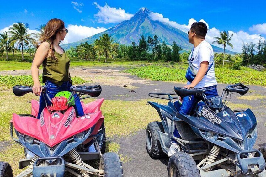 Mayon ATV Bicol Adventure in Albay with Cagsawa Ruins and Private Shuttle