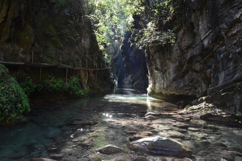 Entrance to the Bridge of God