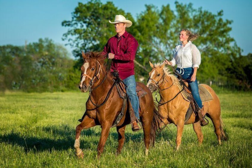 Horseback Riding on Scenic Texas Ranch near Waco