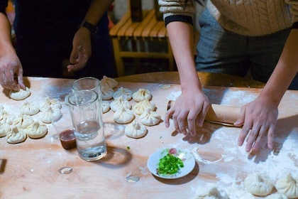 Georgian traditional dumplings "Khinkali" cooking master class!!