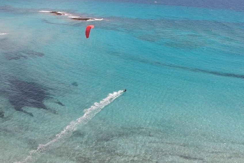 Small-Group Kiteboarding Lesson in Puglia