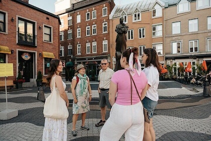 Gamla Quebec City Walking Tour med bergbana biljett