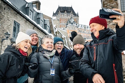 Tour a piedi della città vecchia di Quebec con funicolare