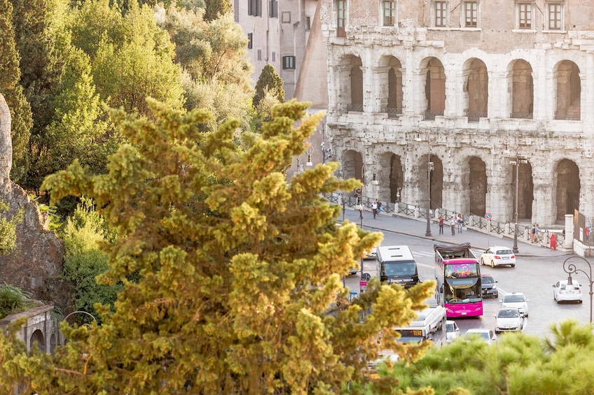 Hop-On Hop-Off Rome Panoramic Bus Tour