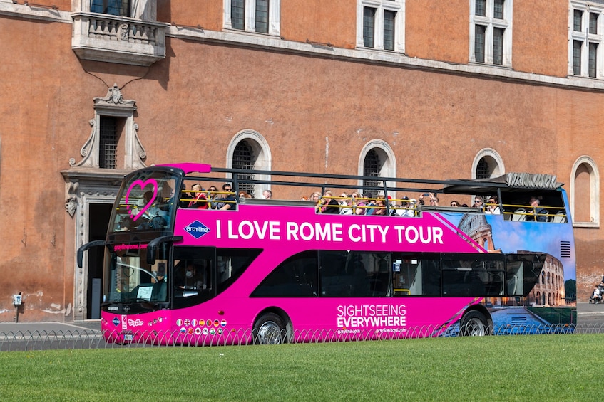 Hop-On Hop-Off Rome Panoramic Bus Tour