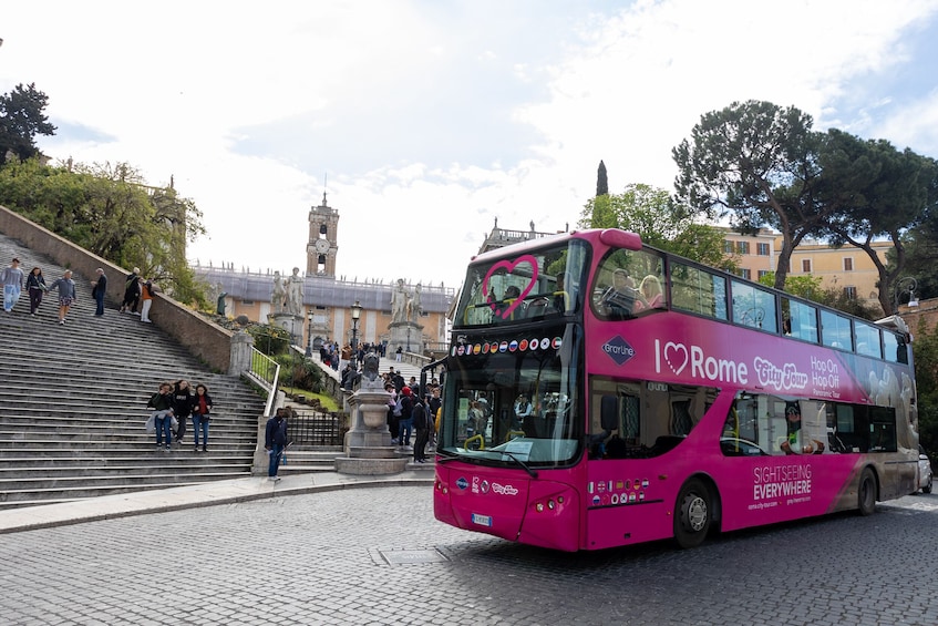 Hop-On Hop-Off Rome Panoramic Bus Tour