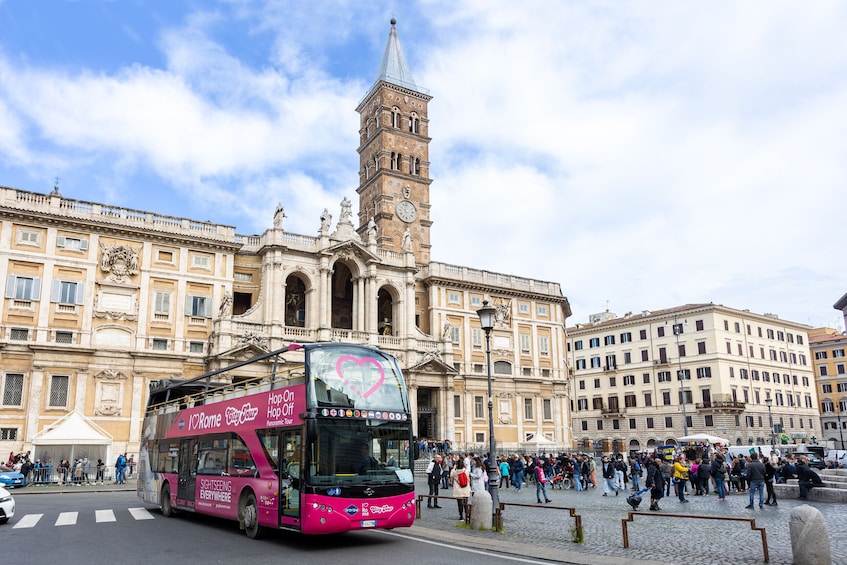 Hop-On Hop-Off Rome Panoramic Bus Tour