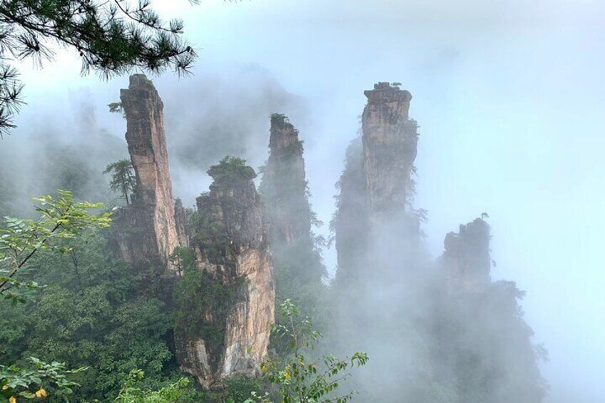 3-Day Zhangjiajie Tour to Avatar Mountain & Glass Bridge &Tianmen Mountain