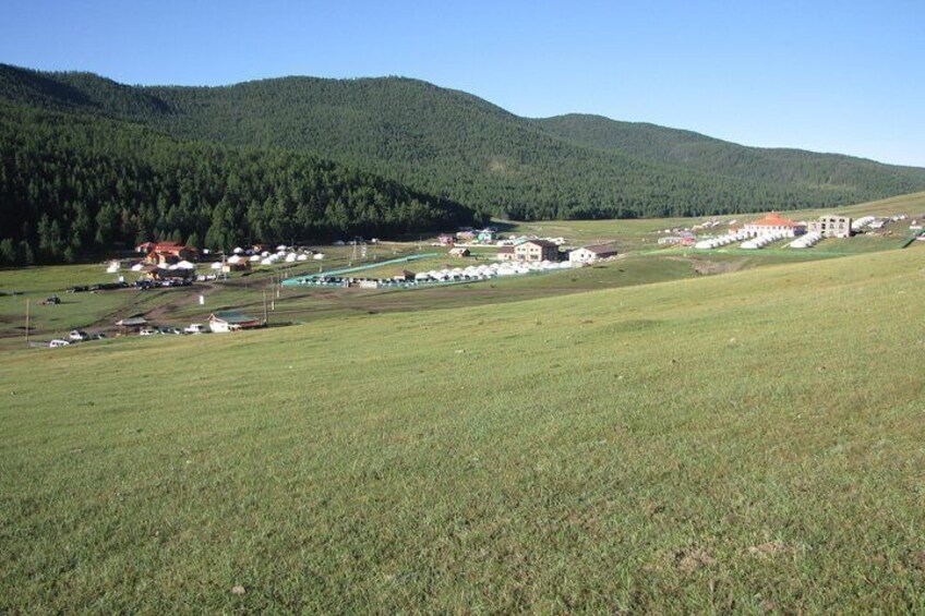 The Tsenher hot spring