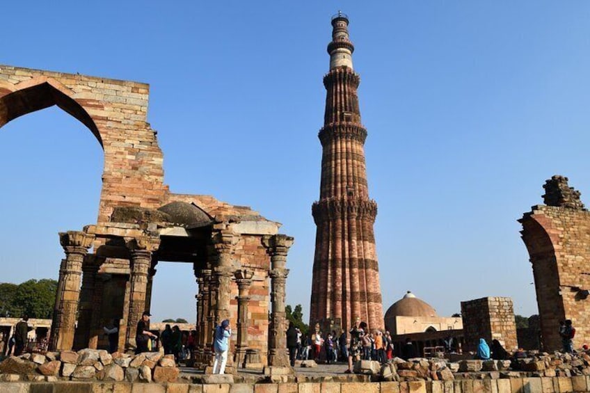 Qutub Minar in Delhi