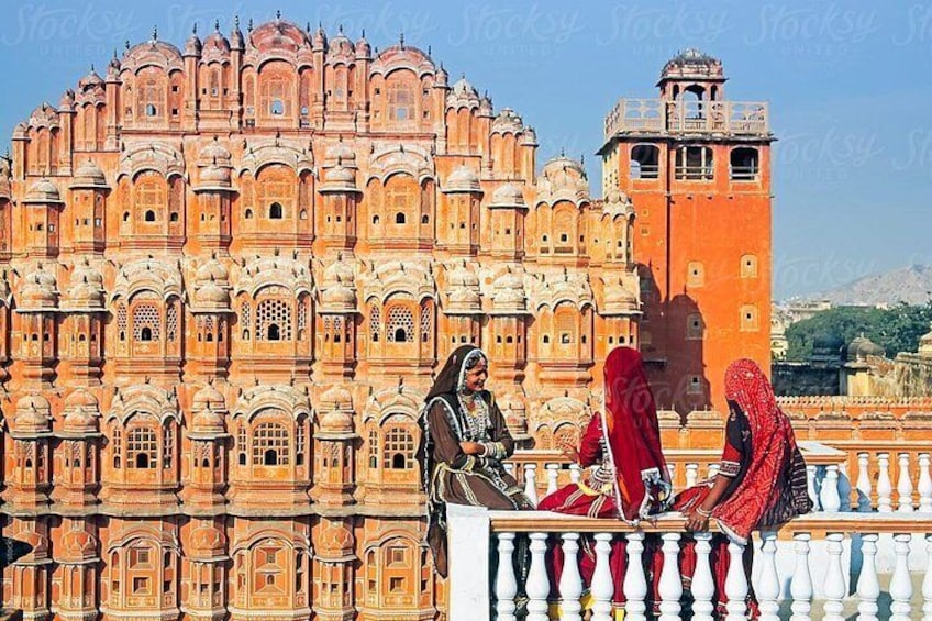 Hawa Mahal (Palace of Winds) in Jaipur