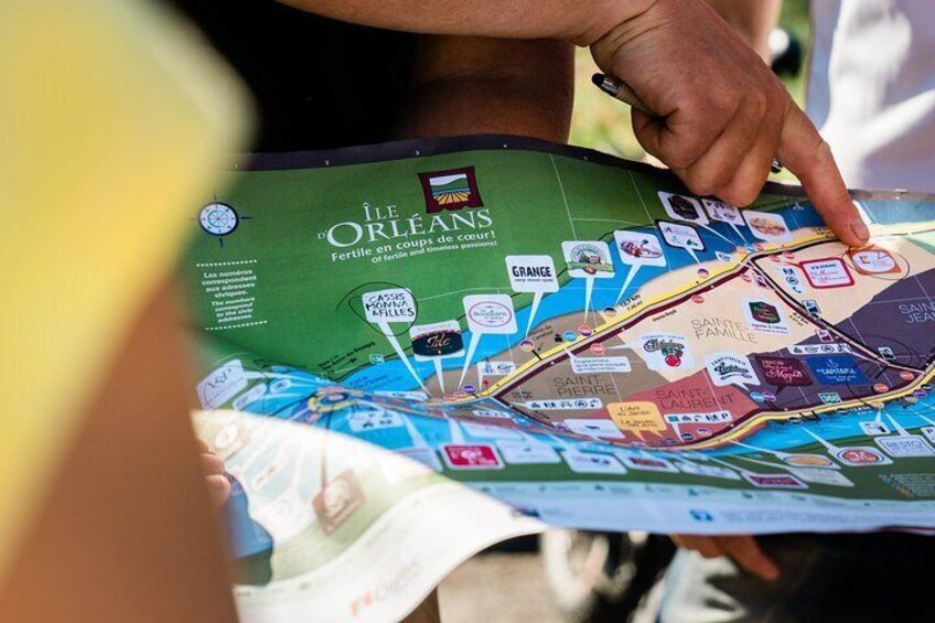 Rent a Tandem Bike on Ile d'Orleans (for 2 people)