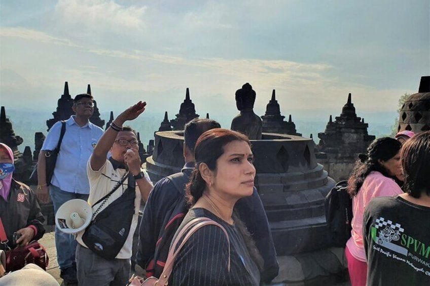 From Yogyakarta to Borobudur Halfday Private Tour