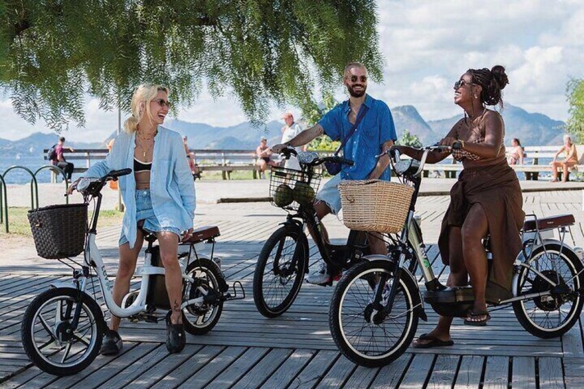 E-Bike Ride: Beaches and Lagoon