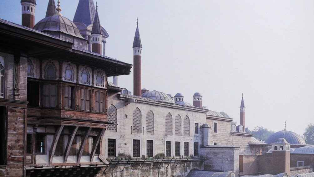 Side view of buildings in Istanbul 