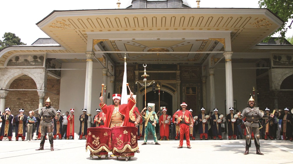 Front of the Topkapı Palace in Istanbul