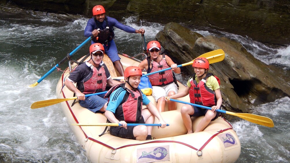 Upper Navua River Rafting Adventure with Transfers and Lunch