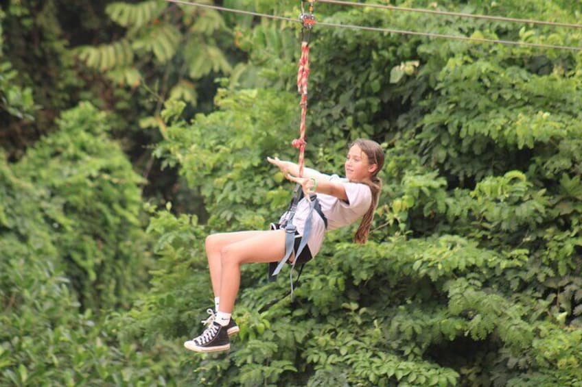 Zip-Line /Monkey and Sloth Sanctuary /west beach