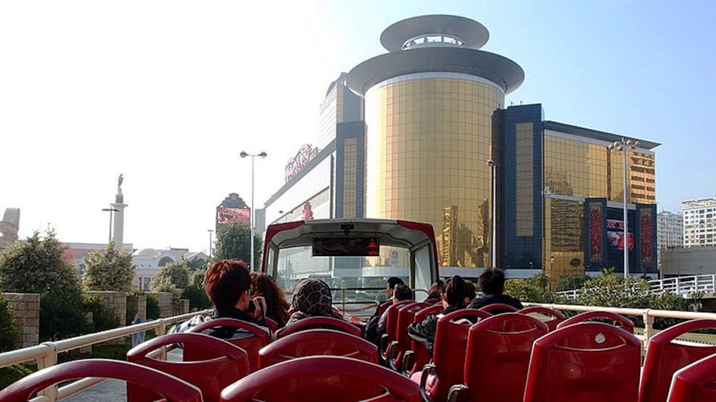Tampilkan item 5 dari 7. A view of Macau from the top of a hop on hop off bus
