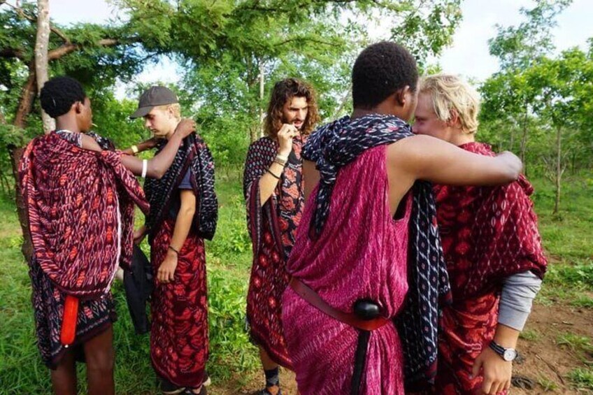 Day trip tour to Maasai village