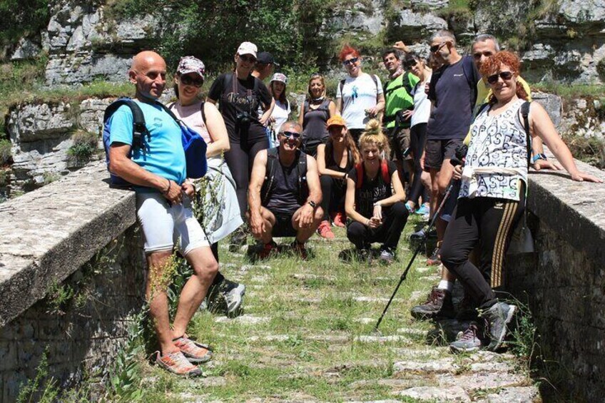 Crossing Vikos Gorge