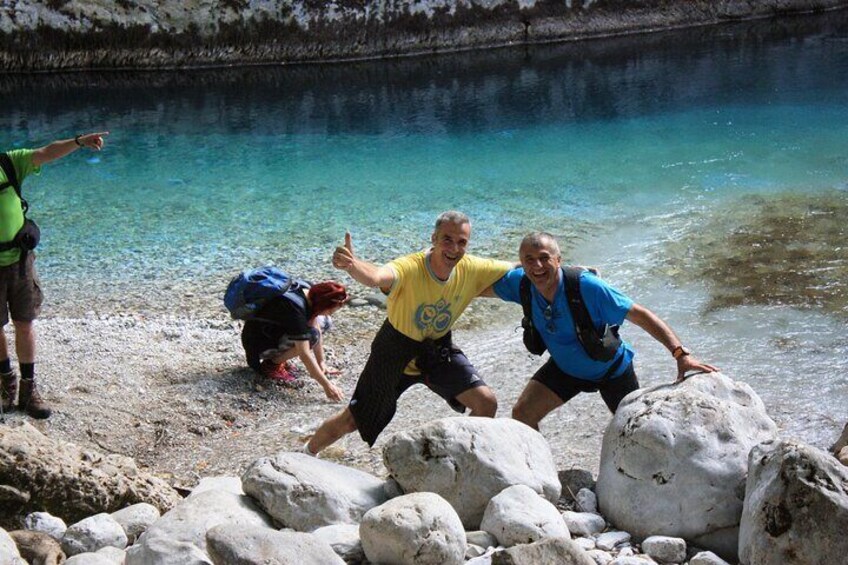 Crossing Vikos Gorge