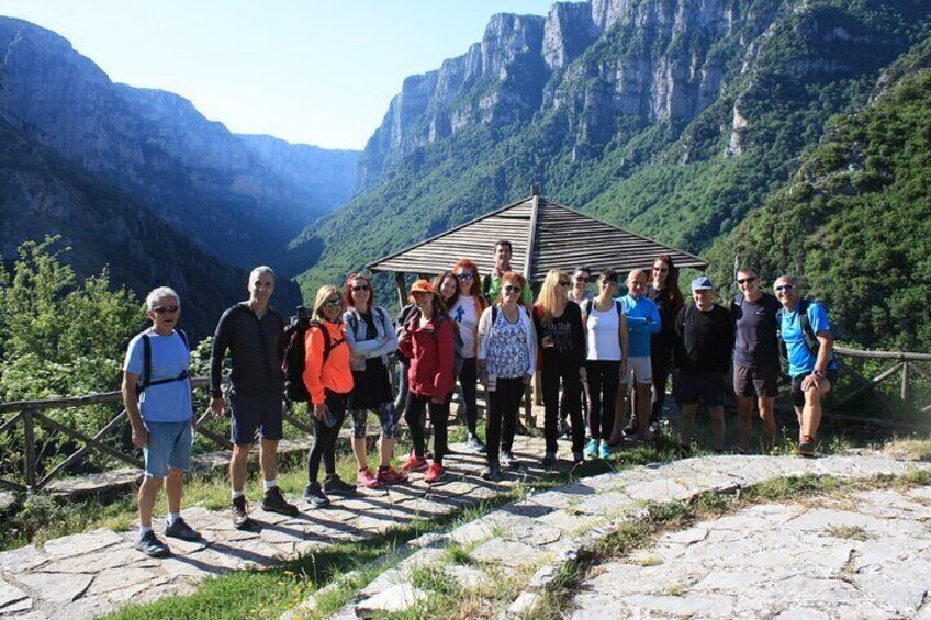 Crossing Vikos Gorge