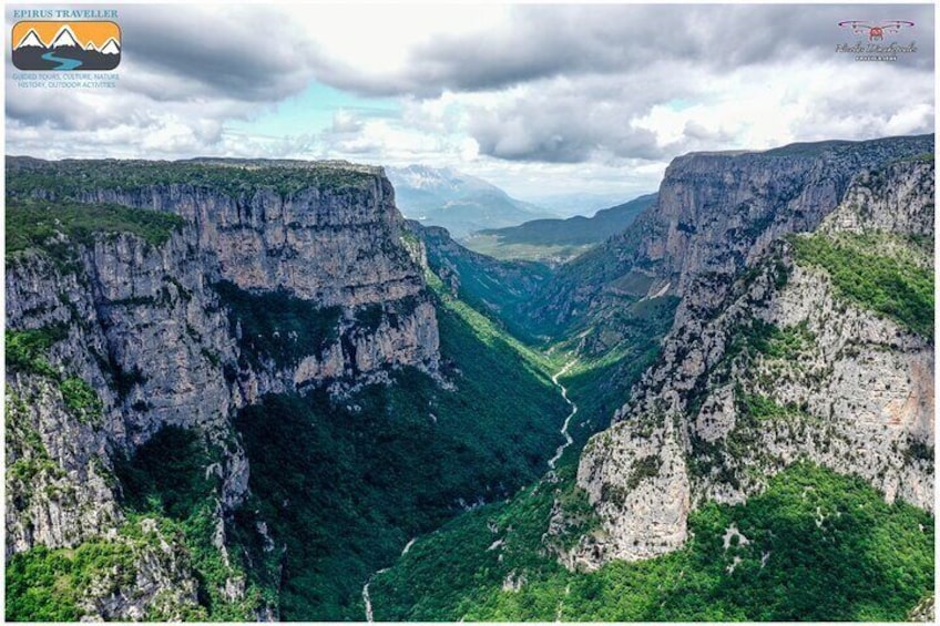 Crossing Vikos Gorge