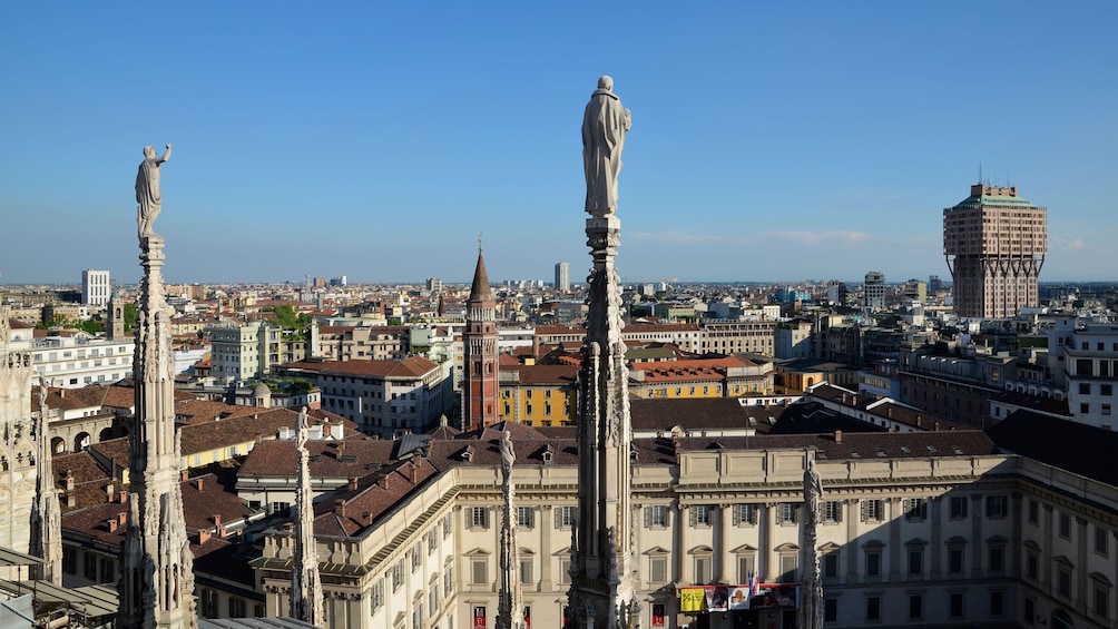 City view in milan