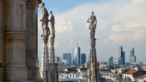 Rondleiding van 1 uur op het dak van de Duomo van Milaan