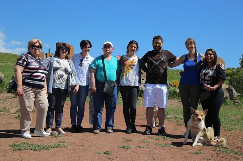 Private tour to Aragats-Lake Kari - Armenian Alphabet Monument - Amberd fortress