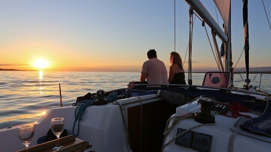 Romantic Sunset Sailing Trip Zadar