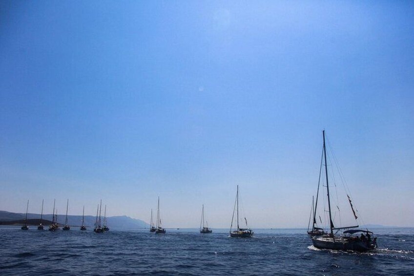 Half Day Sailing on a comfort yacht around Hvar and Pakleni islands- small group