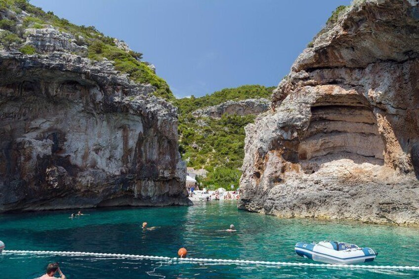 Full Day Sailing on a comfort yacht around Hvar and Pakleni islands- small group