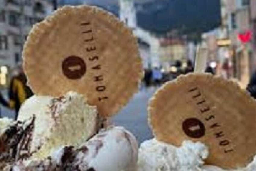 great Gelato in Innsbruck