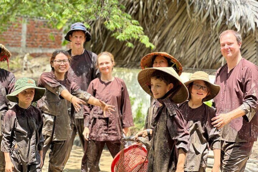 Mekong delta tours 2days 1night Stay Homestay - Group 12pax