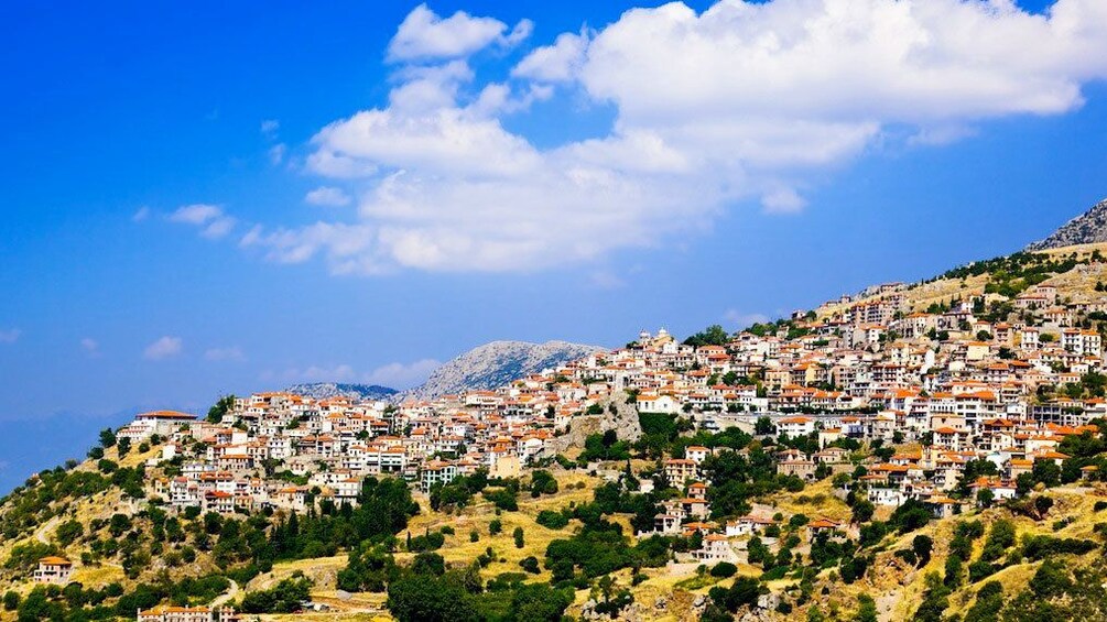 Arachova Village in Delphi