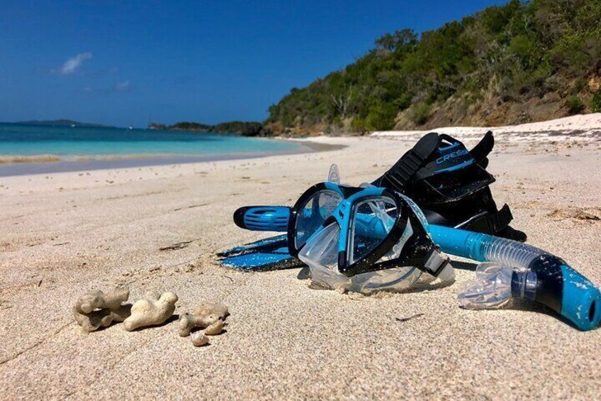 Snorkeling Gear included.