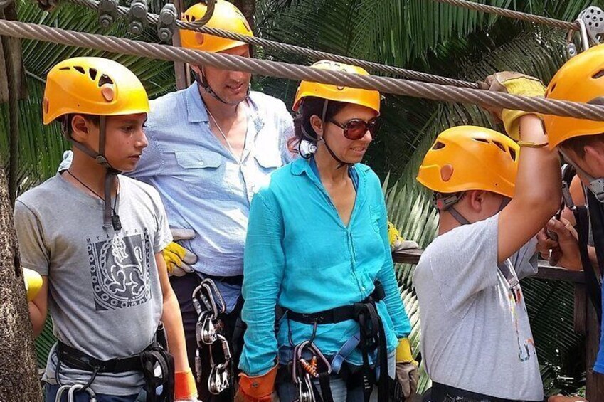 Cave Tubing and Zip Line Adventure Shore Excursion Tour Belize